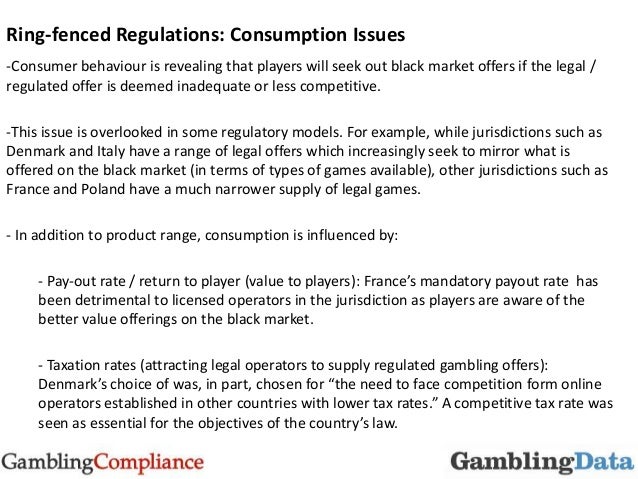 Gambling compliance italy vernons casino withdrawal